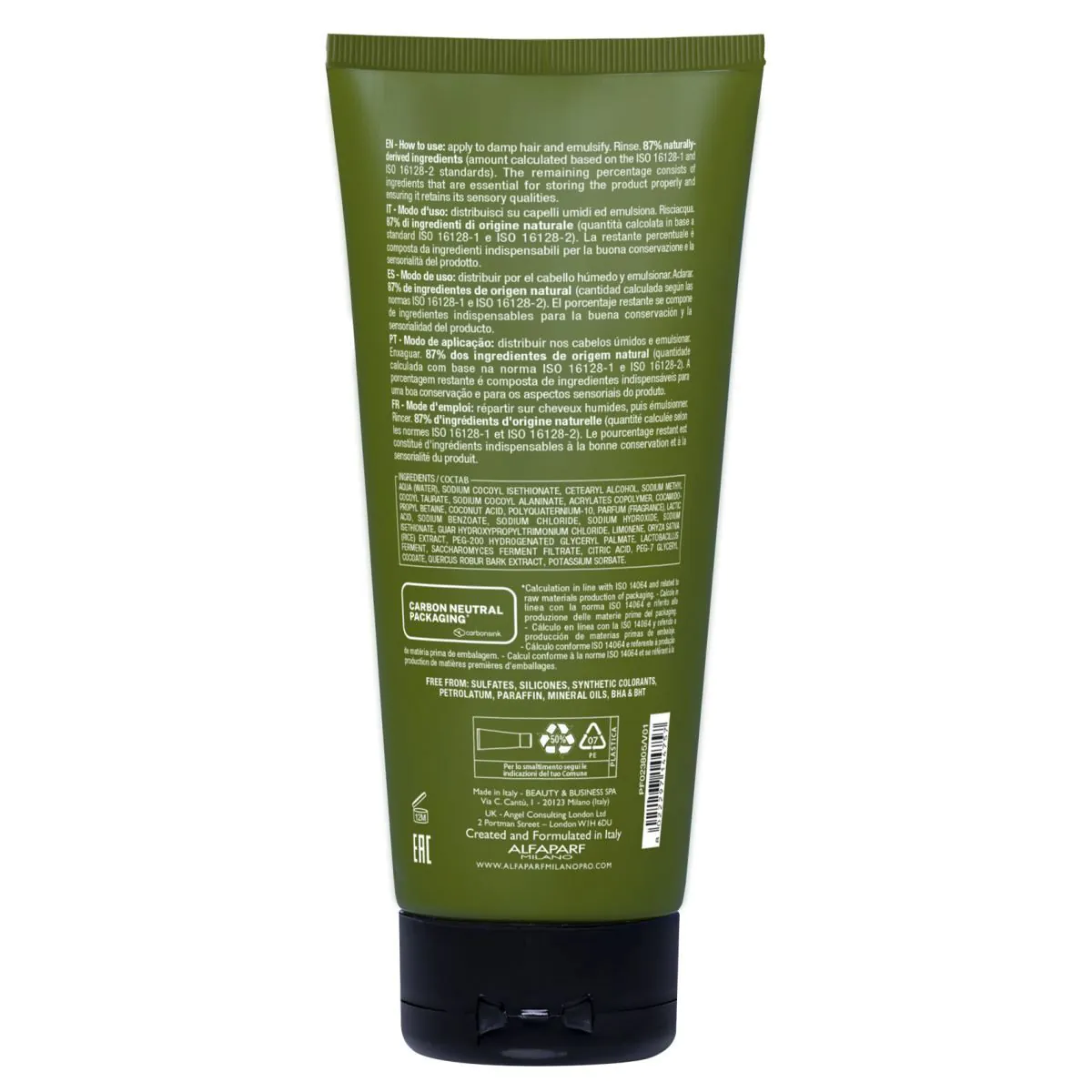 Alfaparf Milano Benvoleo Hydration Creamy Shampoo , 200 ml