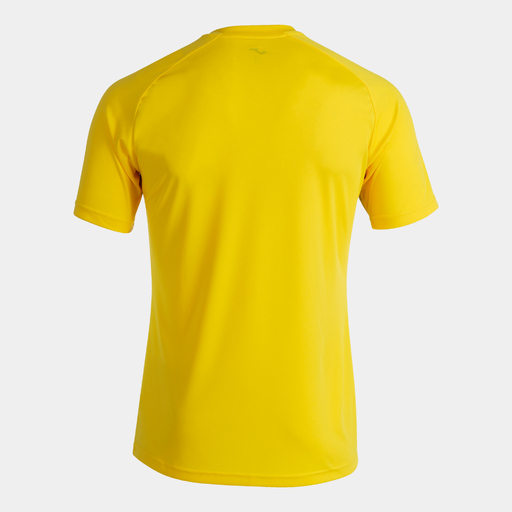 Camiseta Manga Corta Joma Pisa Ii Amarillo Negro