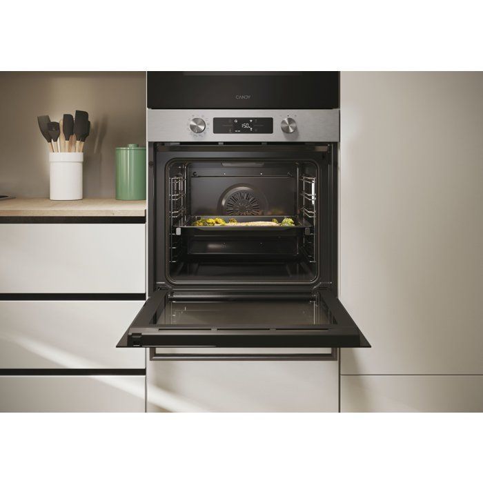 Forno pirolitico + a vapore da incasso - CANDY CA6 N5B3LYTX - 78L - Classe energetica A++ - Acciaio inox
