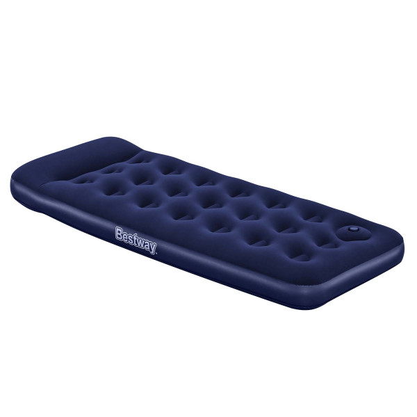 Materac dmuchany Bestway wbudowana pompka nożna jednoosobowy 185x76x28 cm