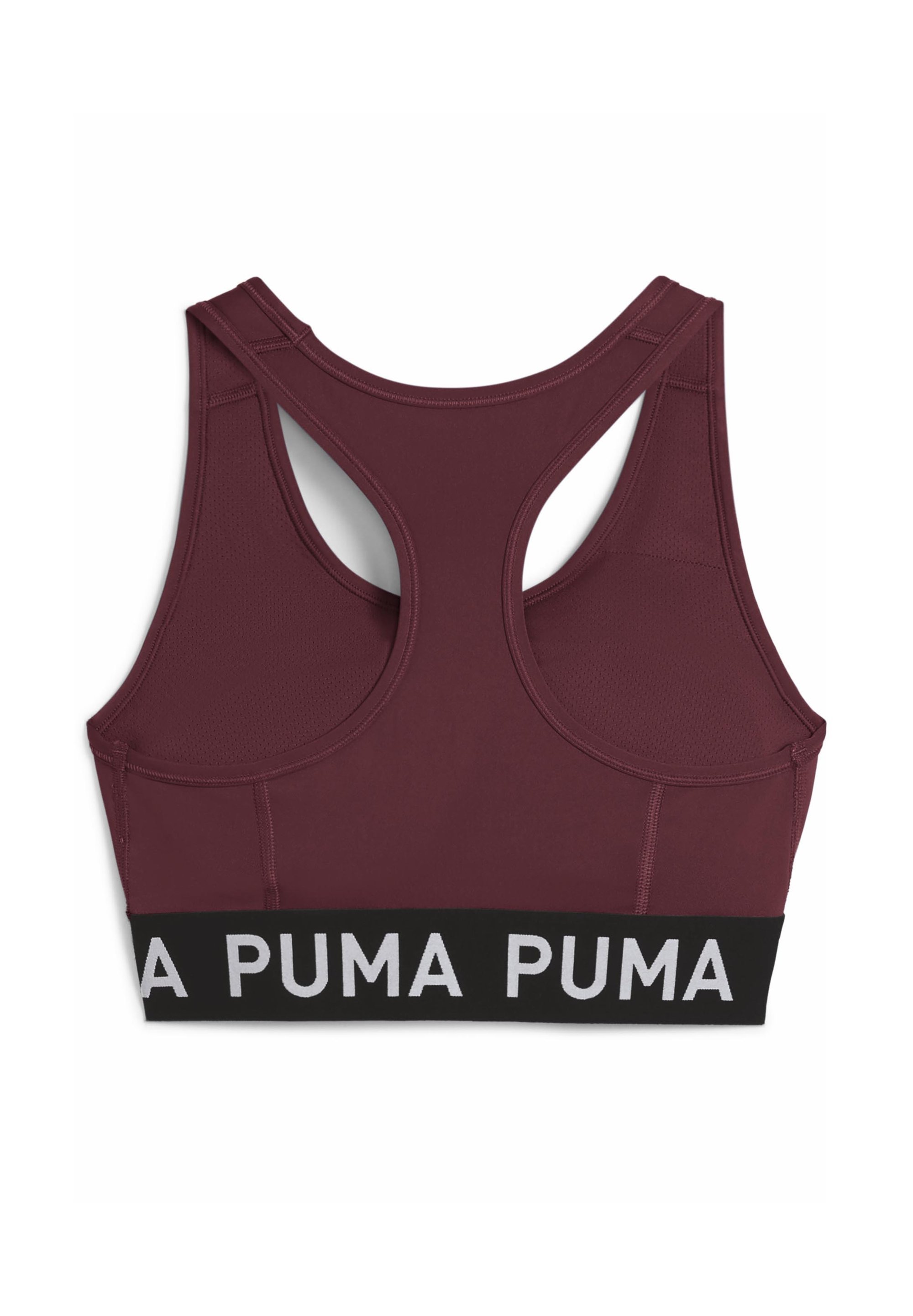 Puma KEEPS ELASTIC - Sportbeha met gemiddelde ondersteuning - robijnrode glans