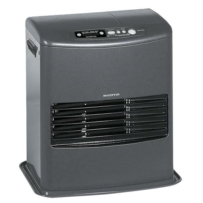 INVERTER 6008 - Poêle à pétrole électronique 4000 Watts - Fonction ECO - Programmation 24H - Détecteur de CO2 - Sécurité Enfants