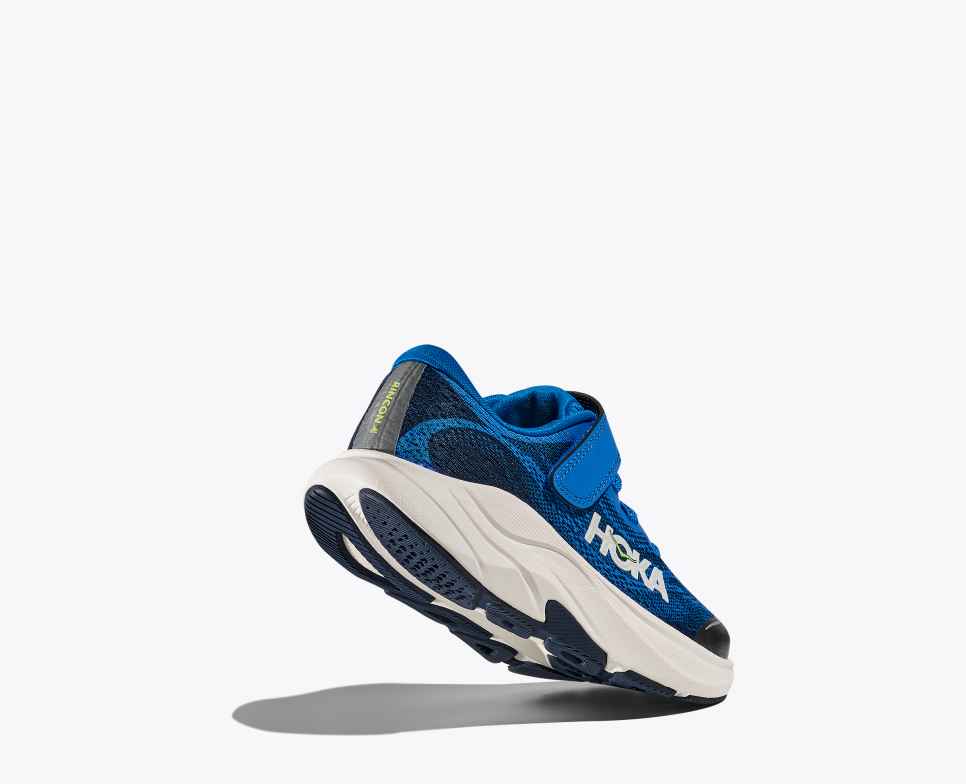 HOKA Rincon 4 Elektrisch Kobalt / Varsity Marineblauw
