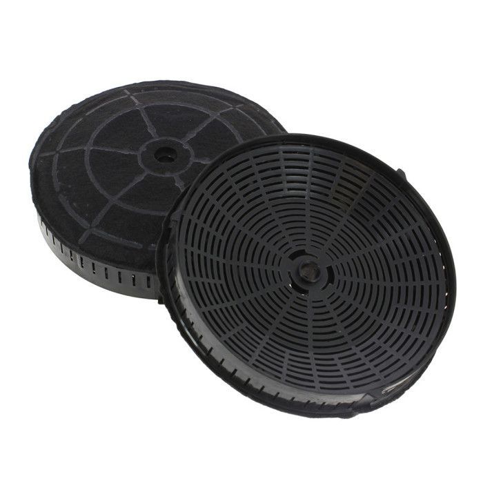 Filtro de carvão ativado ø 172 × 27 mm tipo 57 (pacote com 2) CFC0038668-CFC0140343 00701107 para coifa, coifa decorativa ESSENTIELB EHDD 614B, [...]