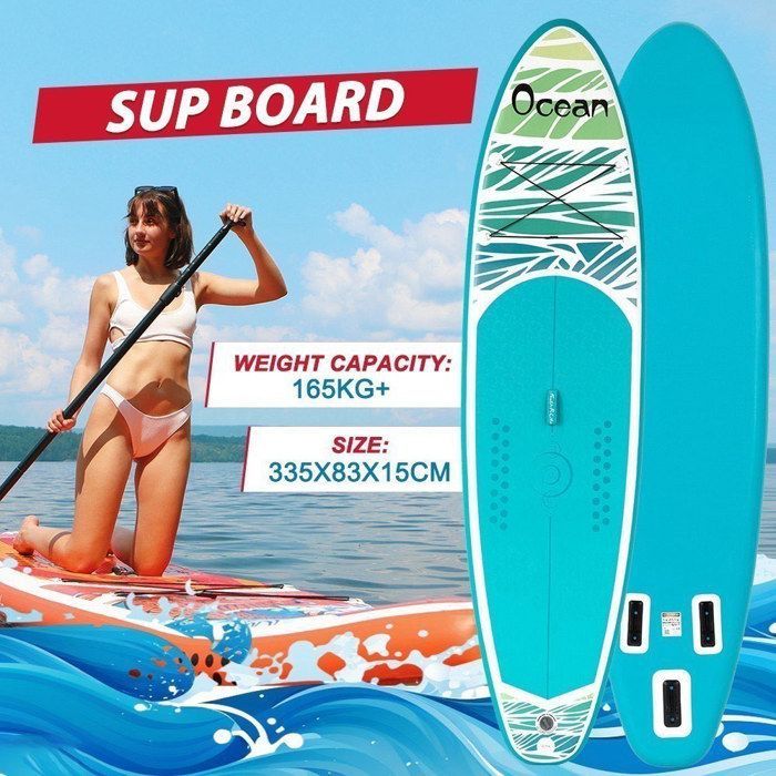 FunWater Stand Up planche à pagaie gonflable planche à pagaie antidérapante Sport nautique planche à pagaie planche de Surf Sup