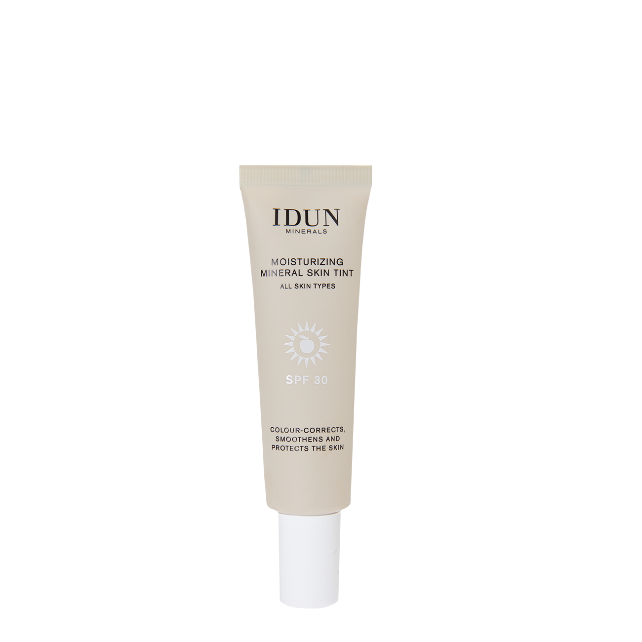 Tentă minerală hidratantă pentru piele SPF30 Djurgården Light Neutral - IDUN Minerals