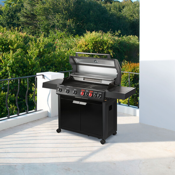 Grill gazowy Boston Black Pro 6 SIKR Turbo II