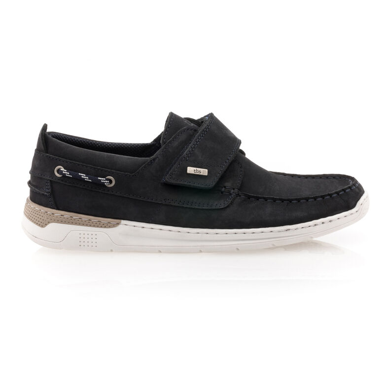 Blauwe loafers/bootschoenen voor heren