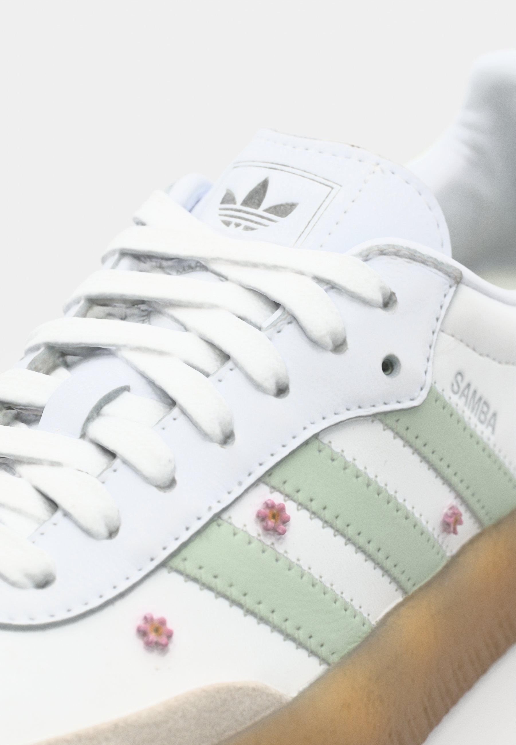 adidas Originals SAMBAE - Sneakers - schoenen wit/groen