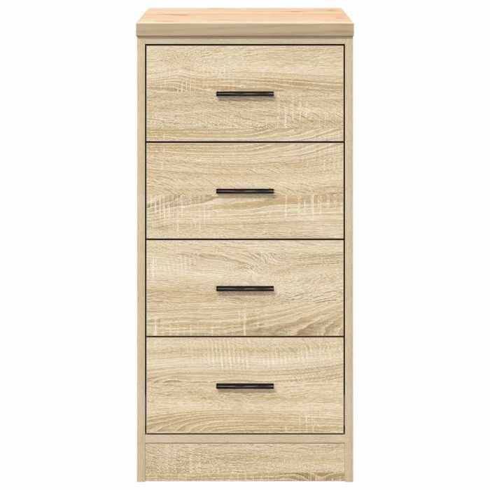 vidaXL Armoire de rangement de garage chêne sonoma 40x51x85cm bois pin, armoire, armoire à outils, armoire basse, armoire de 860591