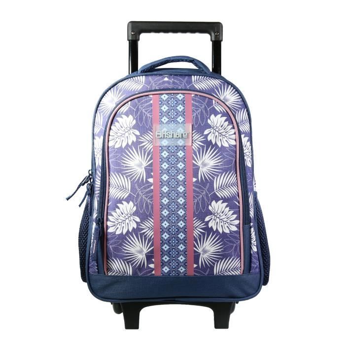BAGTROTTER Offshore Blue Rolling Backpack