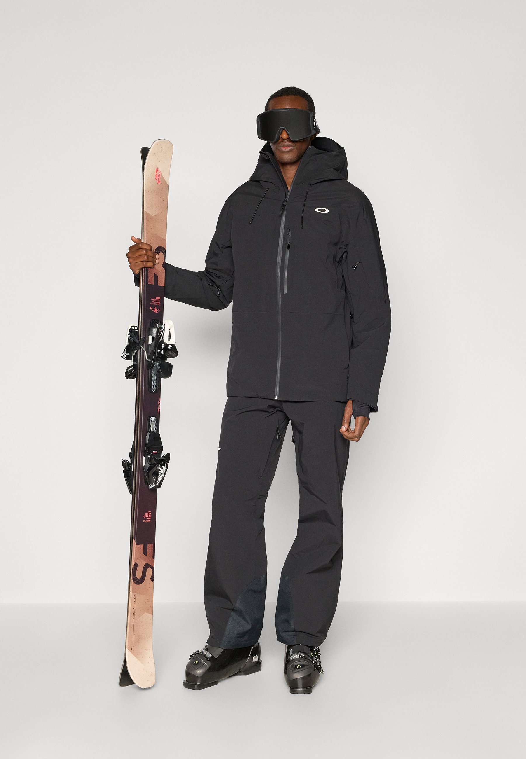 Oakley CANOPY INSULATED JACKET - Kurtka narciarska - blackout