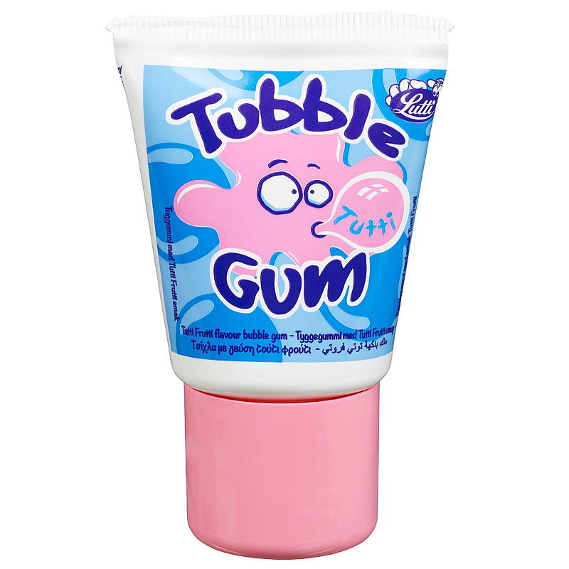 Lutti Tubble-kauwgom 35 g Tutti