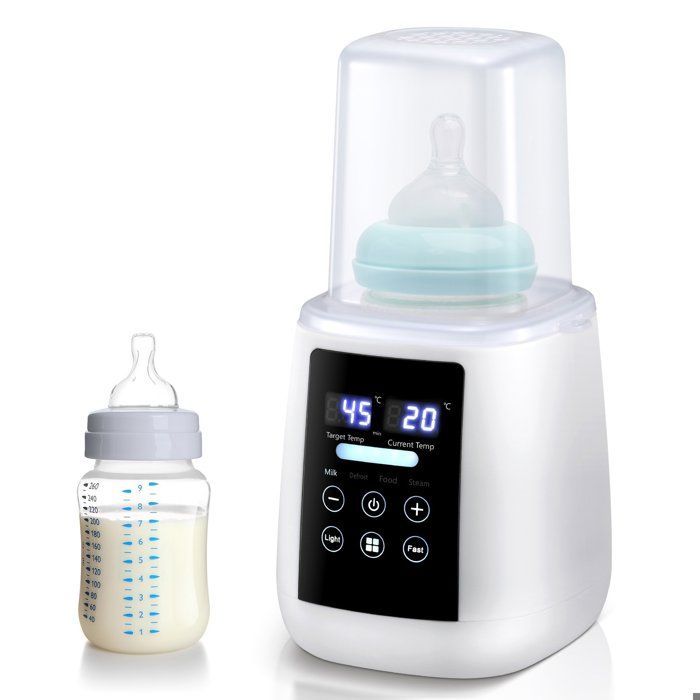 Scaldabiberon TTLIFE, sterilizzatore 6 in 1 per biberon, scaldapappa, riscaldamento rapido e mantenimento della temperatura.