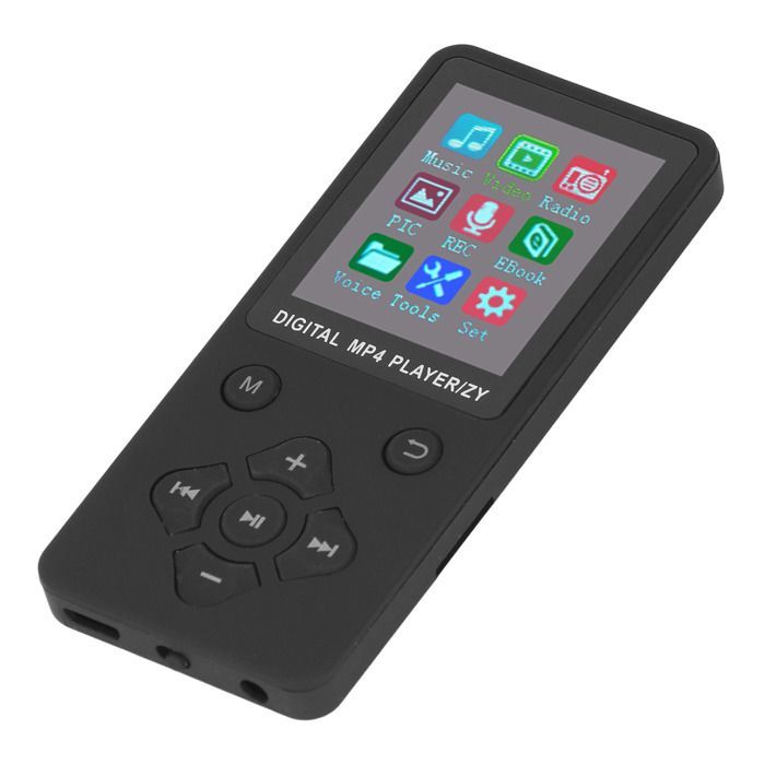 Reproductor MP3/MP4 - SHIPENOPHY - Bluetooth 5.0 - 128 GB - Pantalla a color de 1,8 pulgadas - Ultradelgado