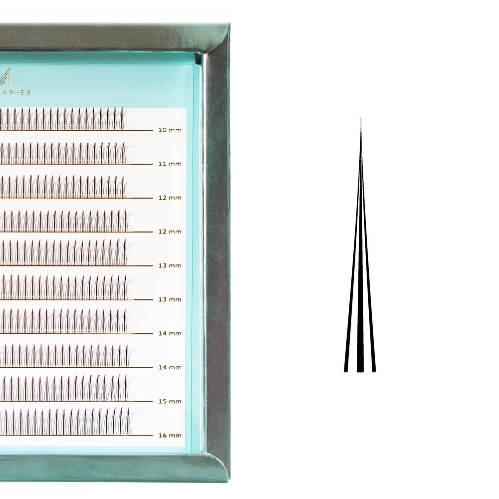 Many Lashes Master Box A-fransar Klassiska
