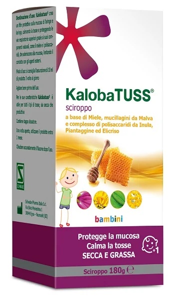 KALOBA Kaloba Tuss siroop voor droge en pijnlijke hoest 180 g kinderen