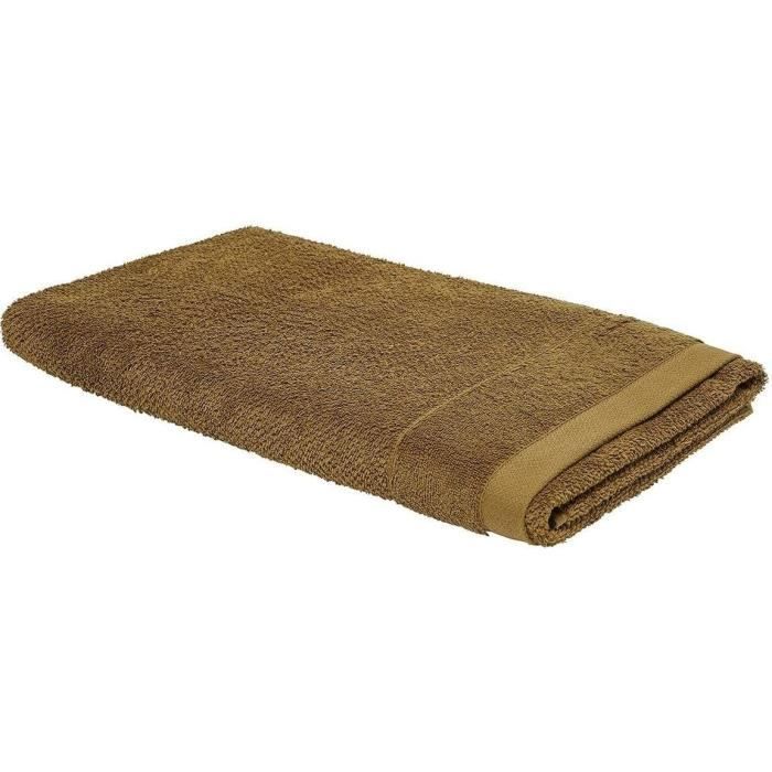 Toalla de baño maxi - HOY - 90 x 150 cm - Algodón - Bronce orgánico