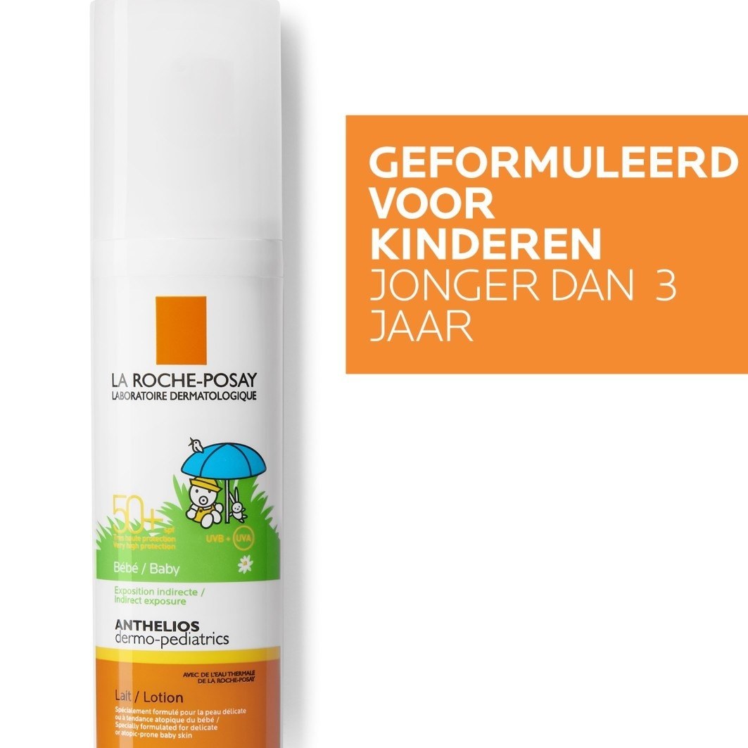 „La Roche-Posay“ vaikams skirtas apsauginis kremas nuo saulės „Anthelios Baby“ SPF 50+ losjonas kūdikiams, 50 ml