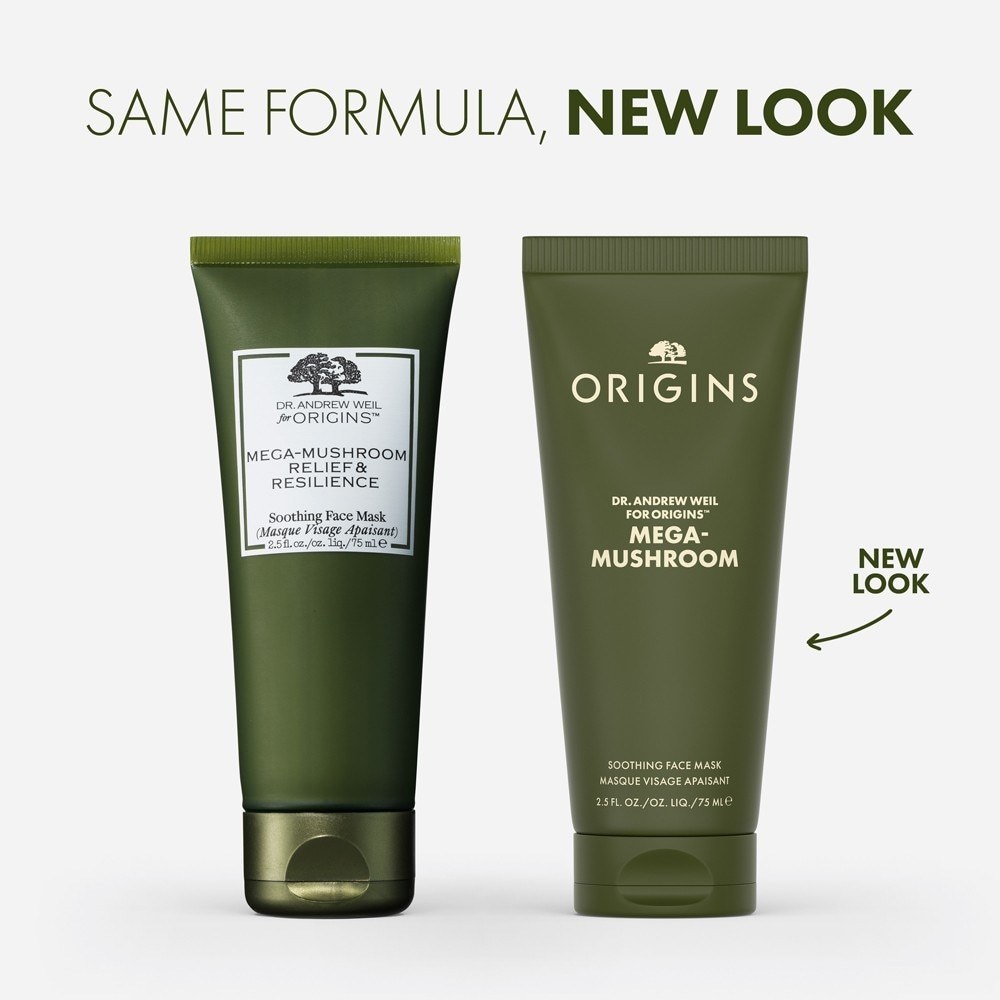 Vlažilna maska Origins Dr. Andrew Weil za pomirjujočo masko za obraz Origins Mega-Fungus - 75 ml