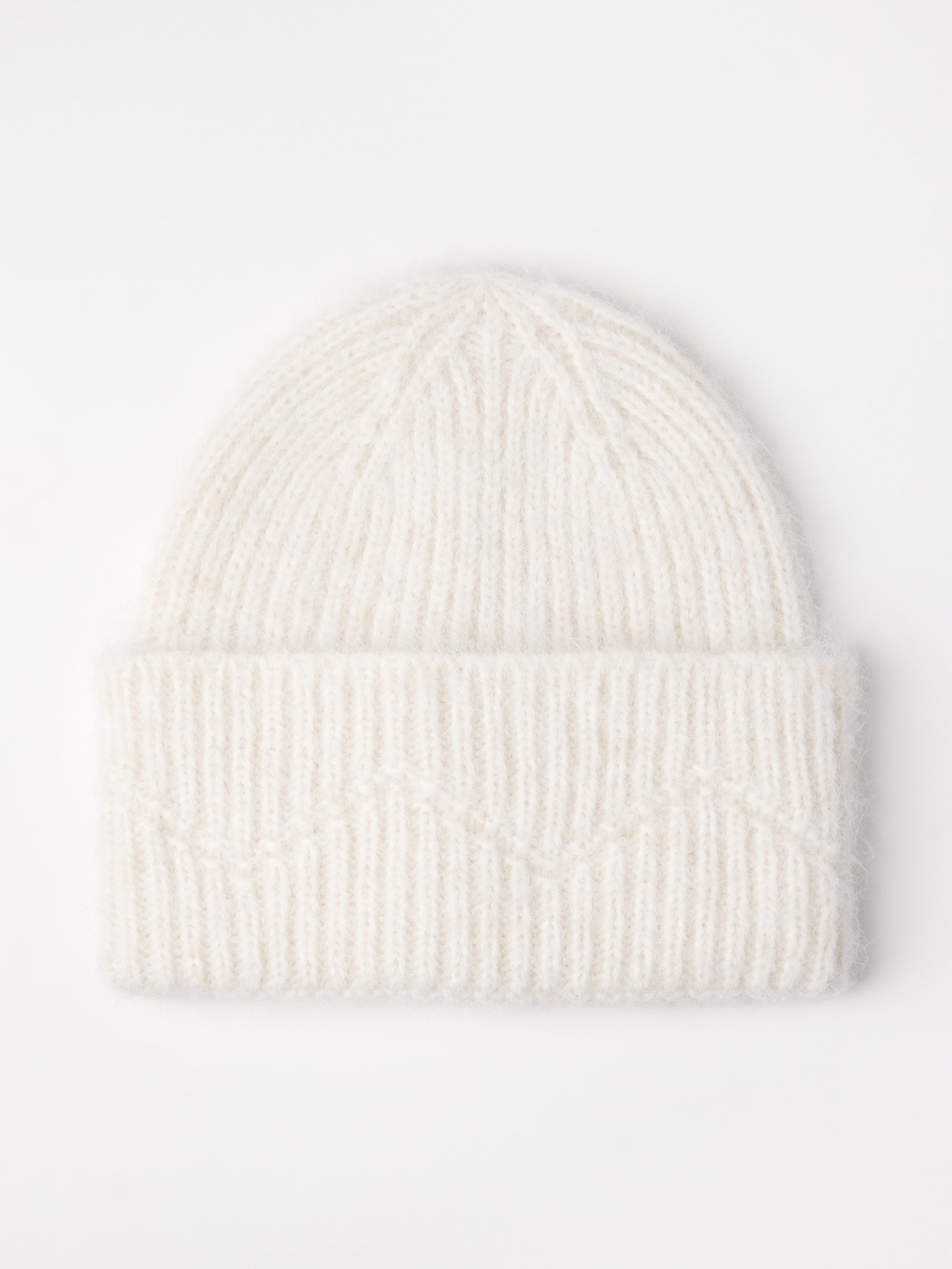 Pletená čepice Off White