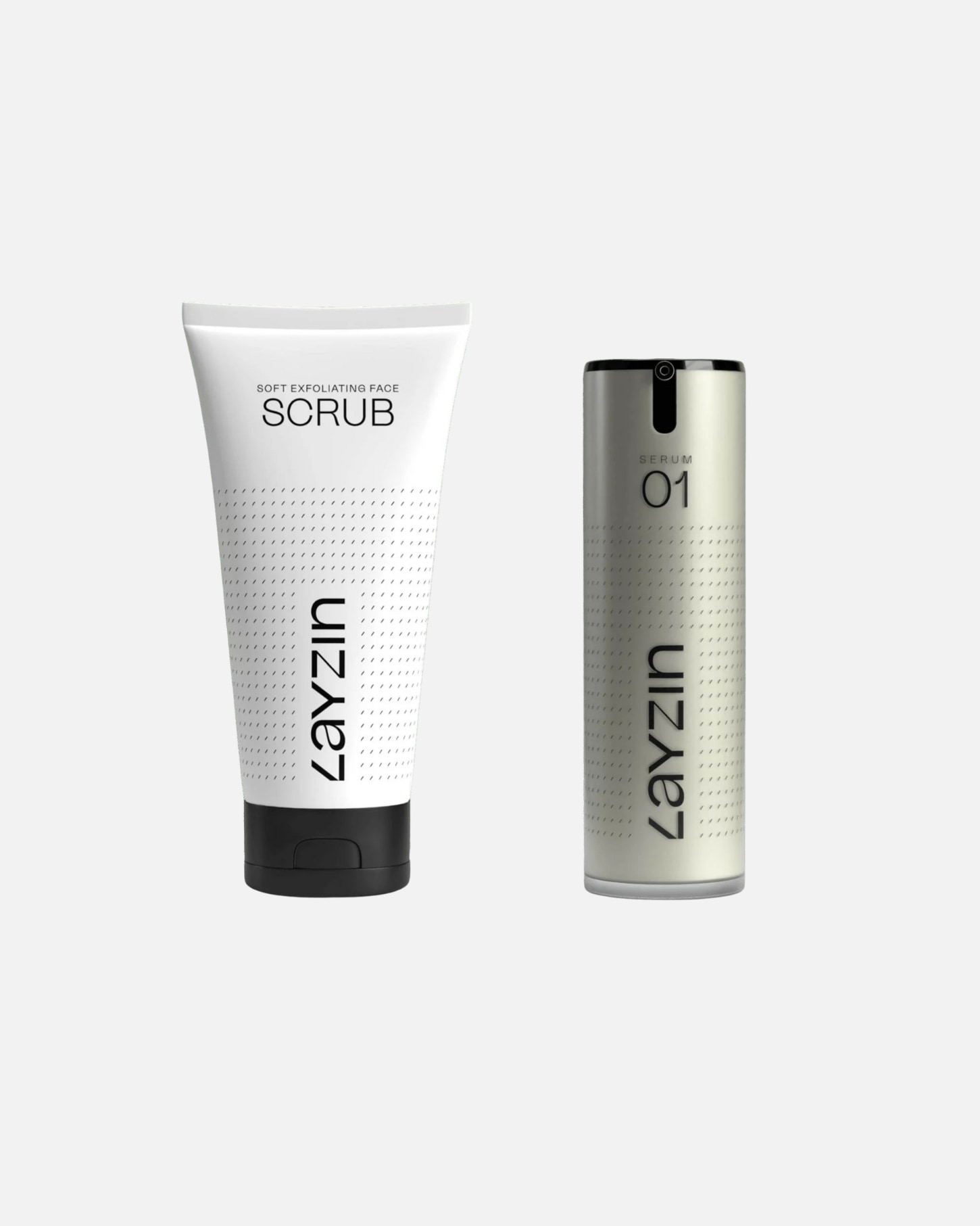 Siero idratante LAYZIN, esfoliante delicato per corpo e viso e siero idratante intensivo – 1 pezzo