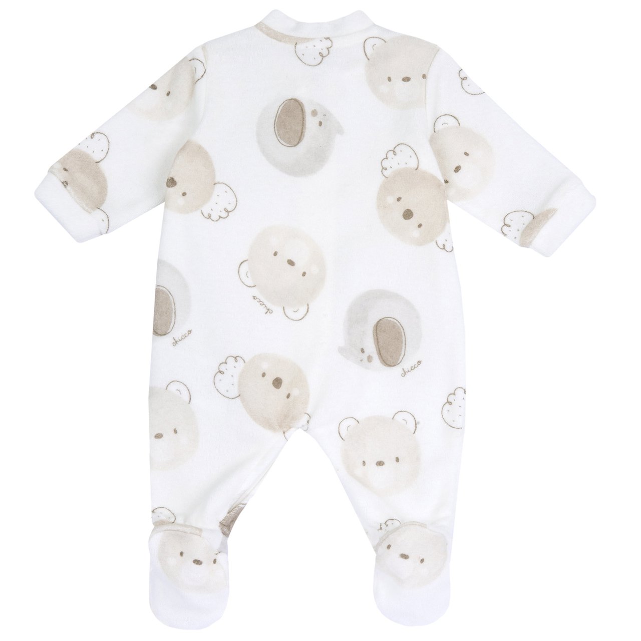 Babypysjamas med små dyr, blå