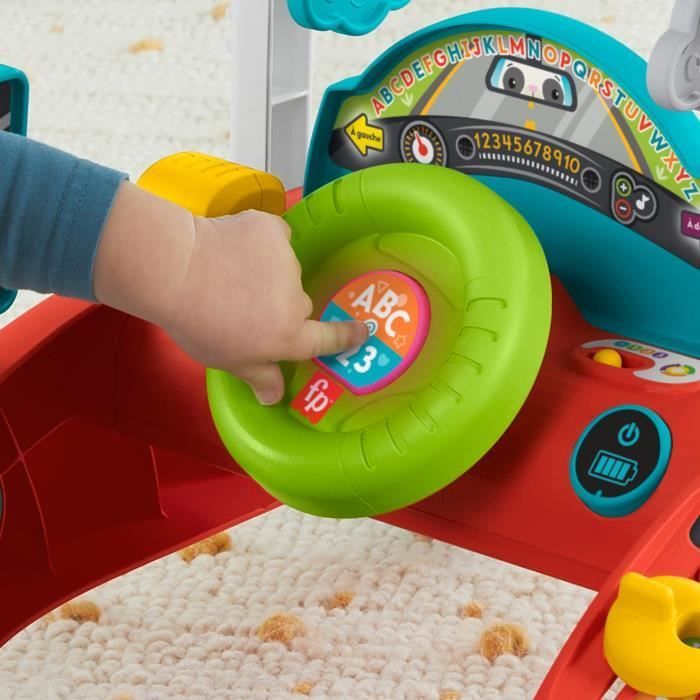 Fisher-Price tweezijdige loopwagen met een constant en regelmatig tempo HJP43