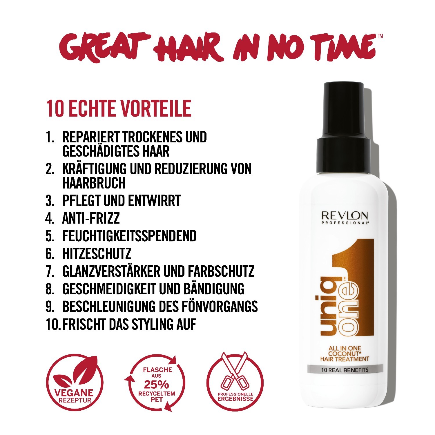 Revlon Professional tepelne ochranný sprej UniqOne Coconut vlasová kúra - 150 ml