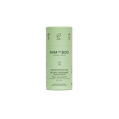 Desodorante natural Bam&Boo de eucalipto y menta 1 unidad 1 unidad