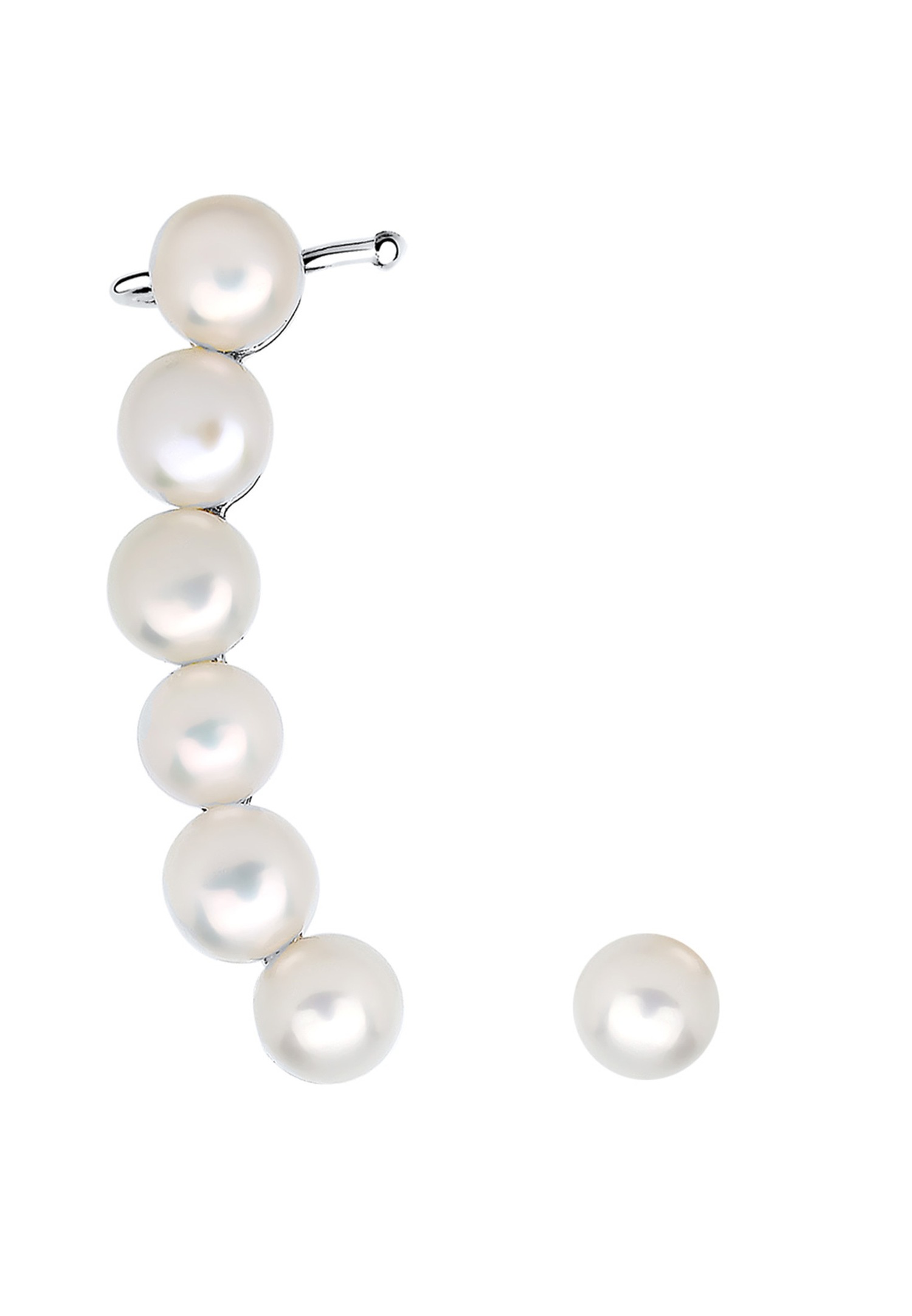 Elli avec Perles de Culture d'Eau Douce en argent