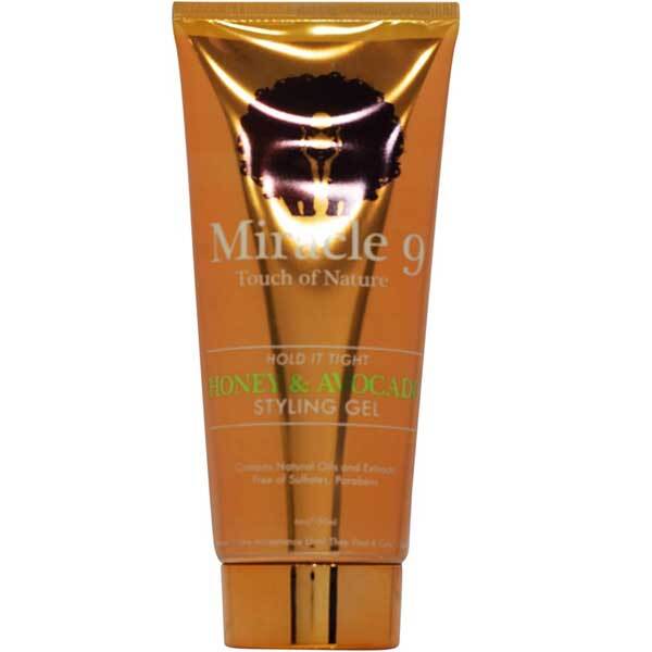 Żel do stylizacji włosów Miracle 9 Touch Of Nature z miodem i awokado