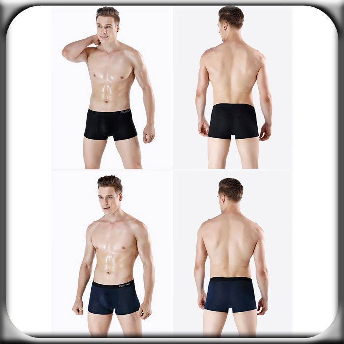 Lot de 5 Boxer Homme Coton, Caleçon Homme Naturel et Hypoallergénique à imprimé XD1070 Café Gris Rouge Bleu Noir