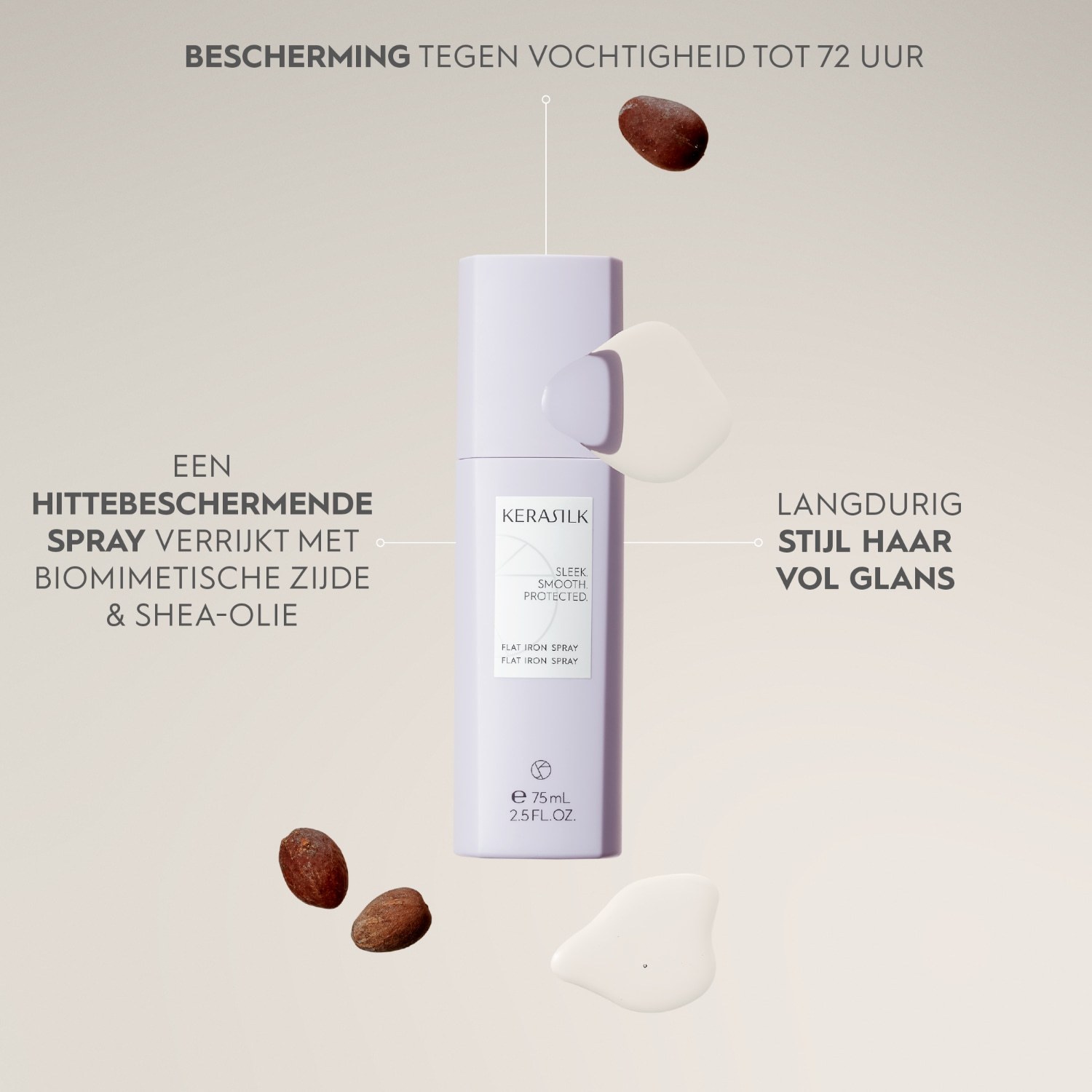 KERASILK matu veidošanas sprejs matu taisnotājiem – 75 ml
