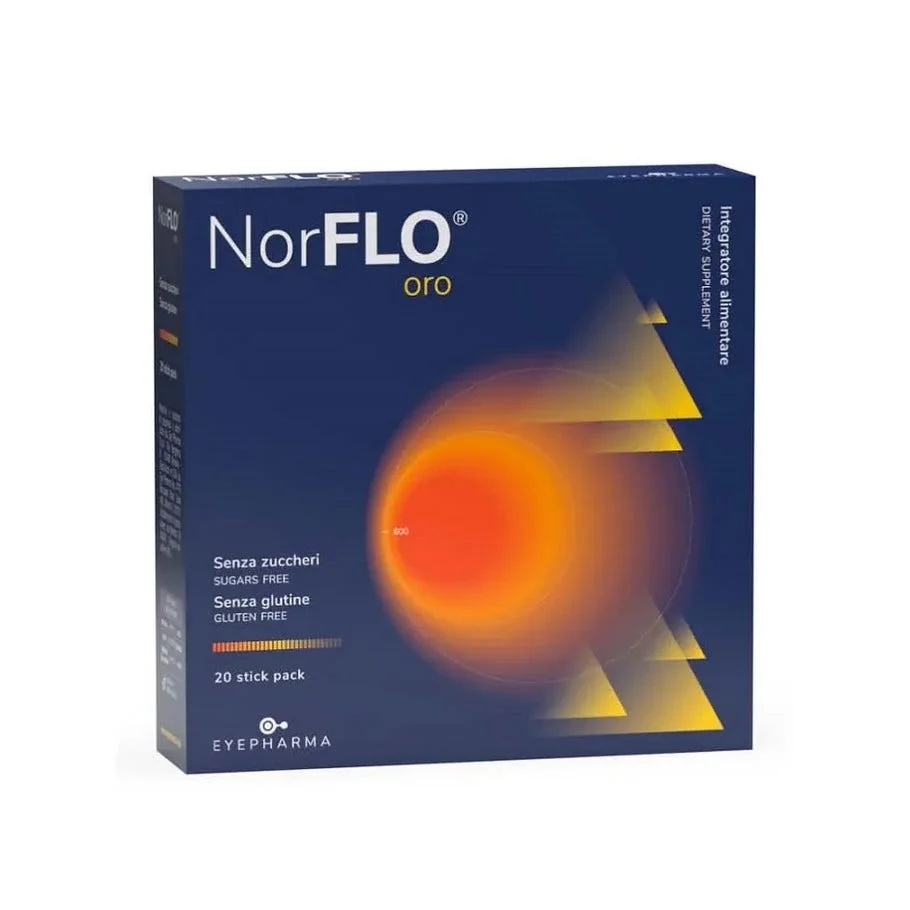 Norflo Gold 20 sticks met antioxiderende en ontstekingsremmende werking.