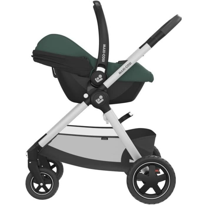 Cosi MAXI COSI Cabriofix i-Size, Groupe 0+, i-Size, avec Réducteur, Isofix, Essential Green