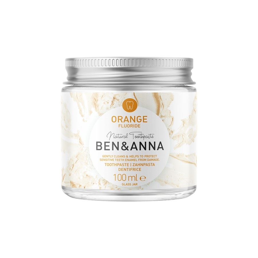 Ben & Anna Tandpasta met Sinaasappelfluoride - 100 ml