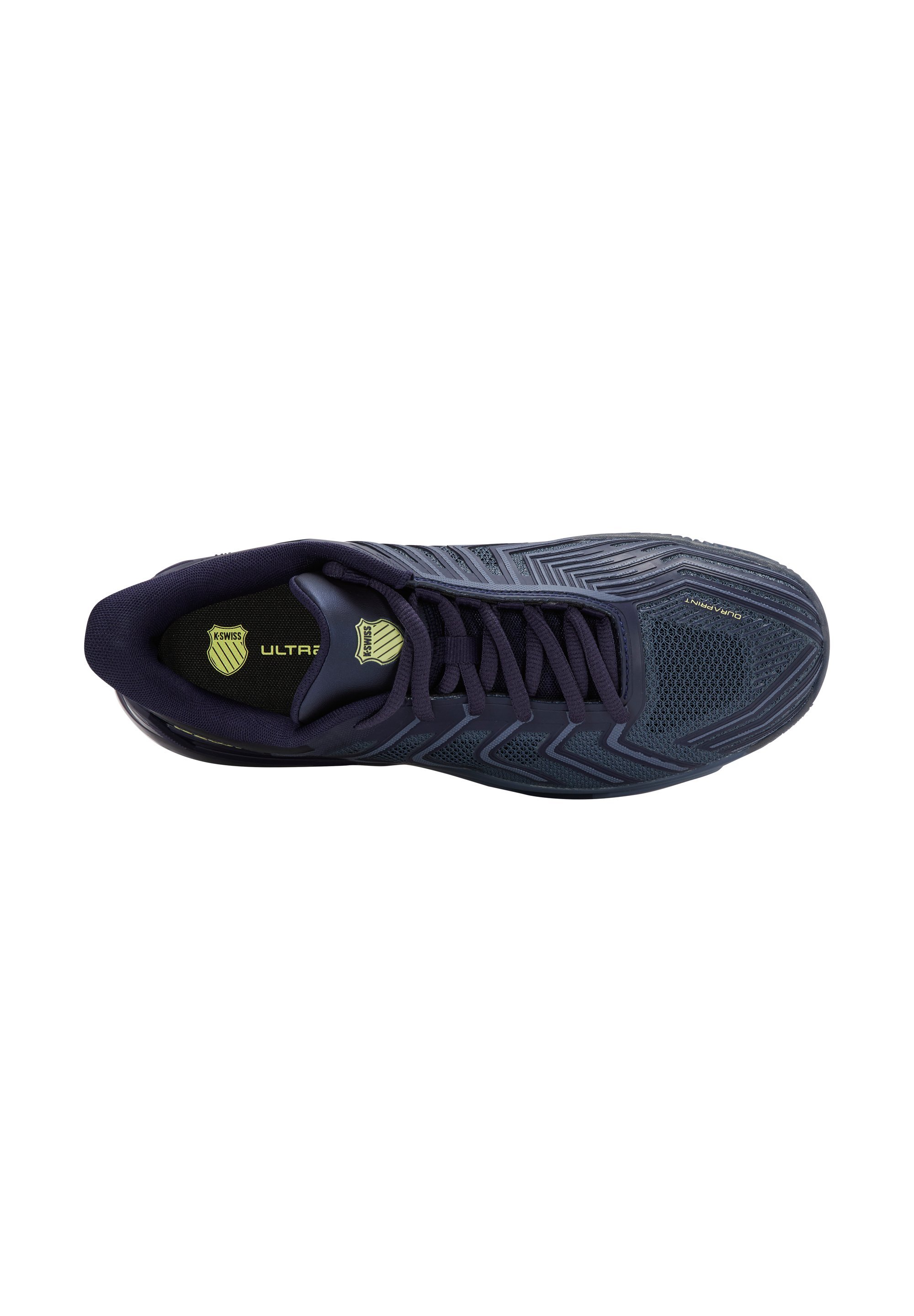 K-SWISS ULTRASHOT - Scarpe da tennis per campi in terra battuta - indaco vintage/accademia navale/verde luminoso
