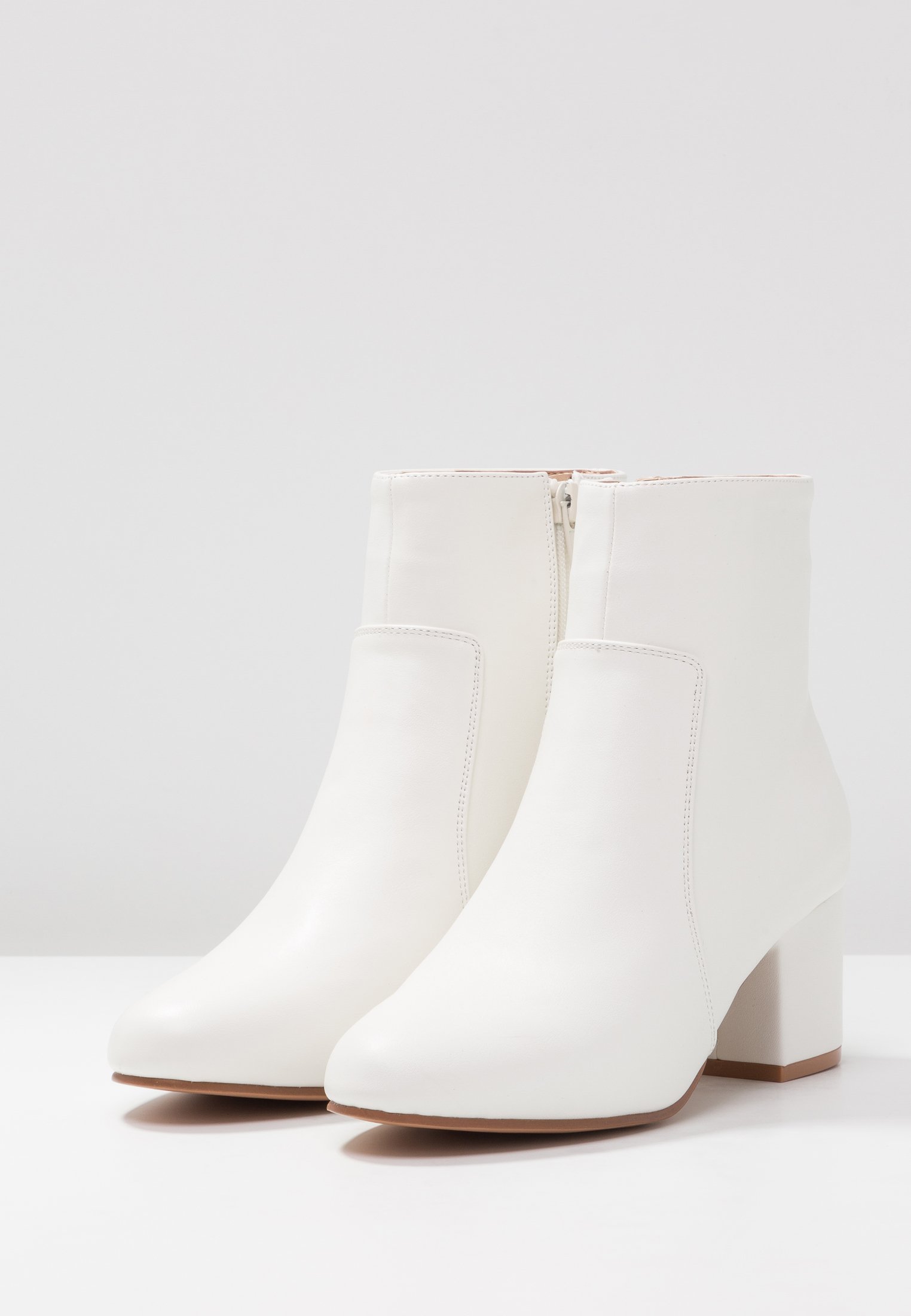 Anna Field Classic enkellaarsjes - wit