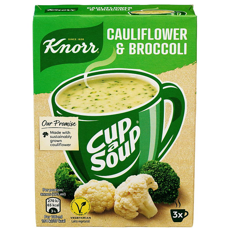 Knorr Kop-keitto 3-pakkaus Kukkakaali/parsakaali Knorr
