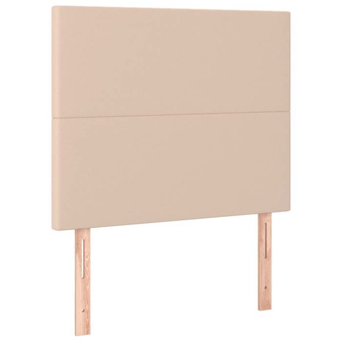 Rete a doghe con materasso - Maison Exclusive - 80x200 cm - Beige - Massimo relax