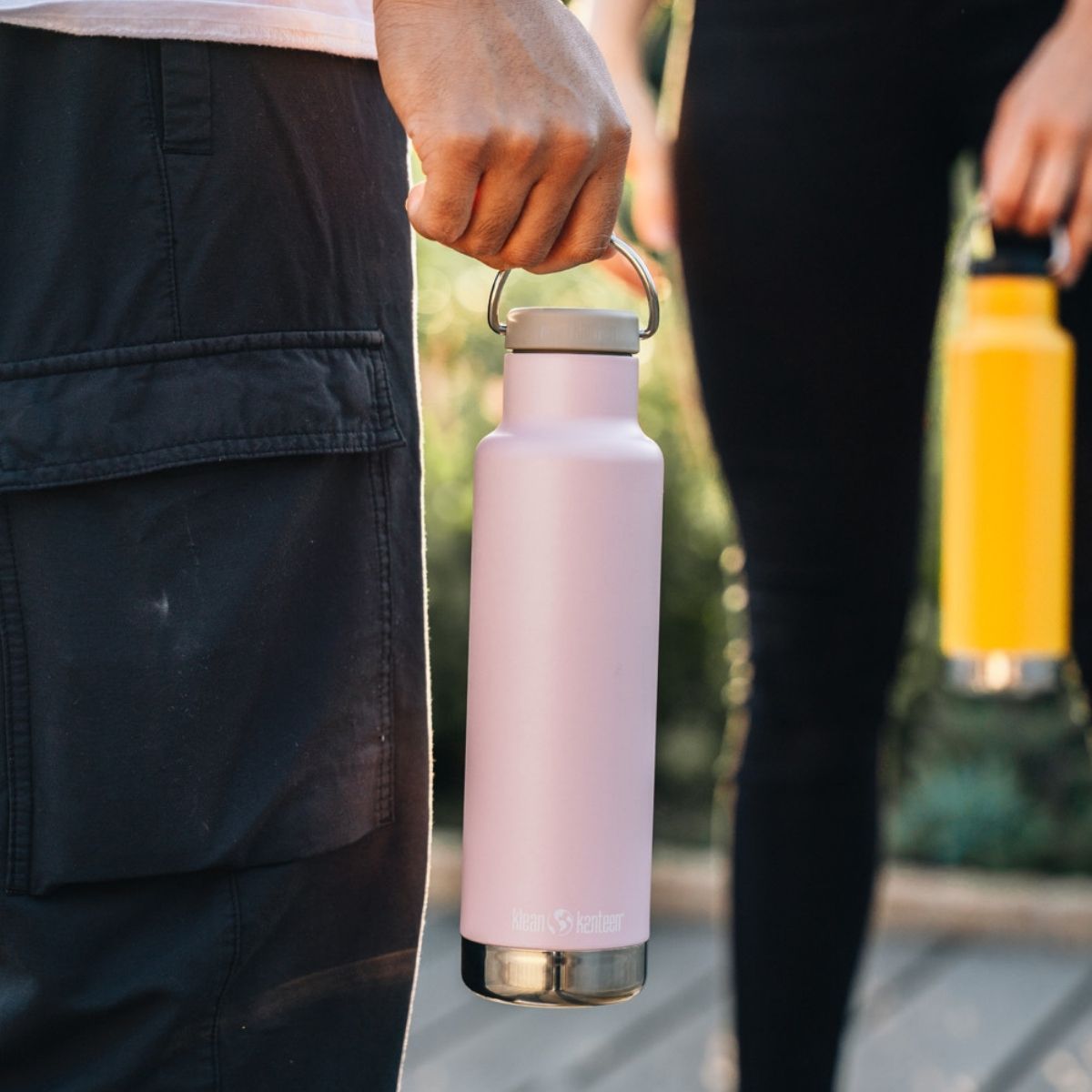  Botella Térmica Klean Kanteen Insulated Classic 20oz Con Tapón Loop Cap