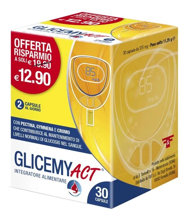 F&F Glicemy Act 30 capsules