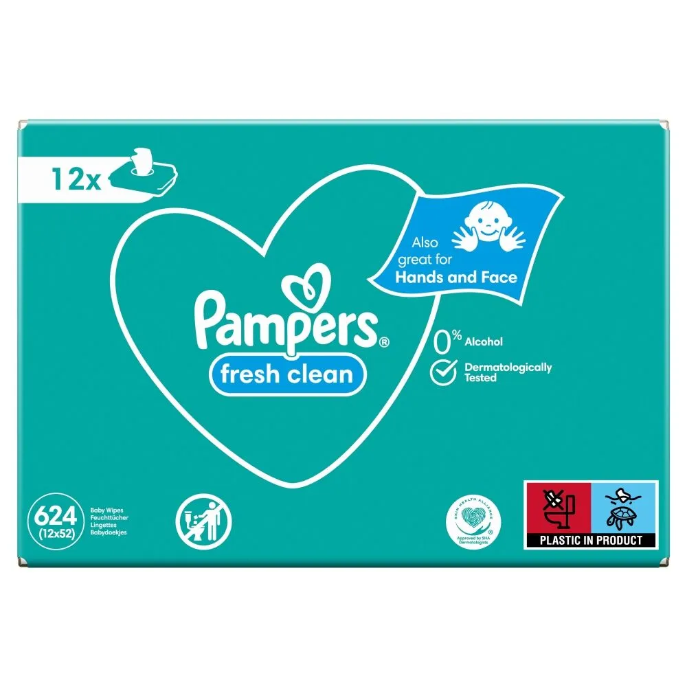 Pampers Chusteczki Pielęgnacyjne Fresh Clean