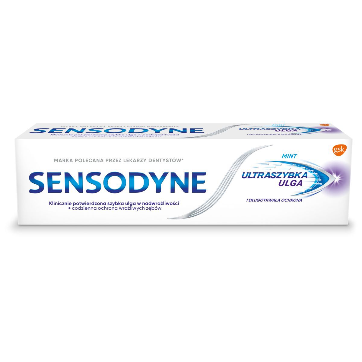Sensodyne Virkistävä hammastahna reikiintymistä ja yliherkkyyttä vastaan 75 ml Ultrafast Relief