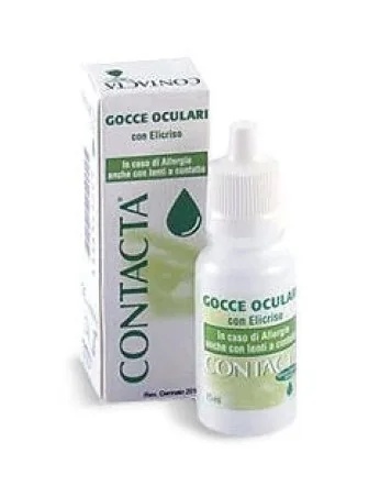 CONTACTA Σταγόνες επαφής για αλλεργίες 15 ml για οφθαλμικές αλλεργίες