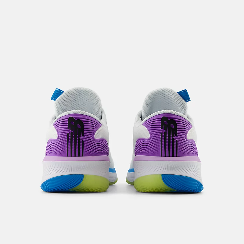 Unisex HESI LOW UNITY OF SPORT - Optisches Weiß mit violettem Farbstich und Schwarz