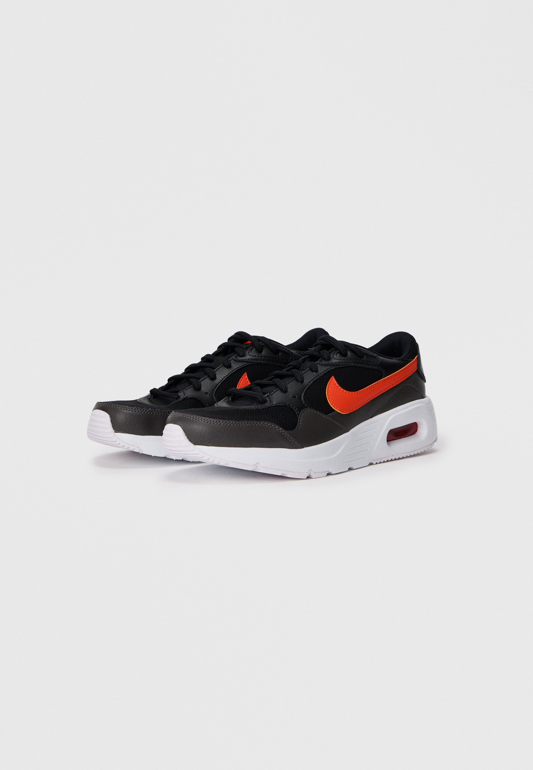 Nike Sportswear AIR MAX UNISEX - Sneakers - zwart/team oranje/medium ash