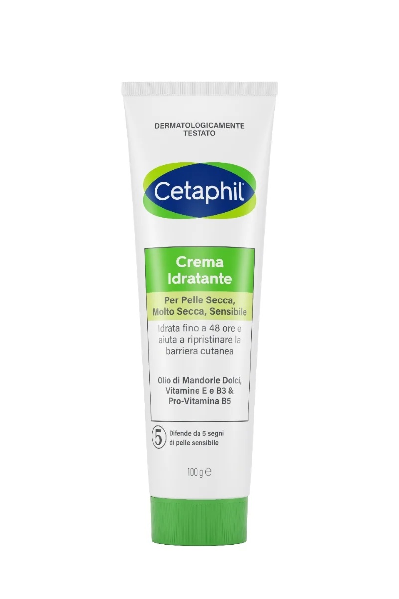 CETAPHIL Cetaphil hydraterende crème 100 g voor de droge huid van gezicht en lichaam