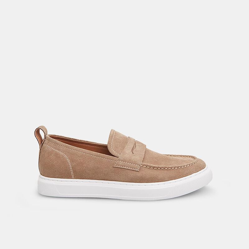 Bata Red Label herrloafers i mocka